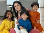 Sunny Leone shared pictures from her and her family's Raksha Bandhan celebrations.&nbsp;