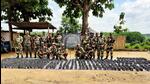 100 Battalion of Border Security Force (BSF) in a joint operation with Meghalaya police seized 3200 bottles of phensedyl cough syrup in the bordering area of South Garo Hills district of Meghalaya, on July 24 (ANI File) 100 Battalion of Border Security Force (BSF) in a joint operation with Meghalaya police seized 3200 bottles of phensedyl cough syrup in the bordering area of South Garo Hills district of Meghalaya, on July 24 (ANI File)