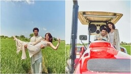 Ananya Panday and Vijay Deverakonda are currently awaiting the release of their upcoming film Liger. The film, slated to release on August 25, is a sports drama. Ananya and Vijay have started the promotions of the film in full swing. The star duo is currently in Chandigarh and having their DDLJ moments in the iconic mustard films. A few of the snippets made their way on Ananya’s Instagram profile.(Instagram/@ananyapanday)