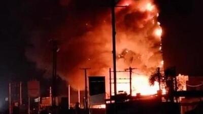 There were 47 people inside the hotel when the fire broke out and all of them were rescued safely. (Twitter)