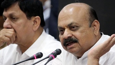 Karnataka chief minister Basavaraj Bommai.(ANI)