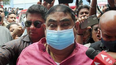 Trinamool Congress (TMC) leader Anubrata Mondal. (ANI) Trinamool Congress (TMC) leader Anubrata Mondal. (ANI)