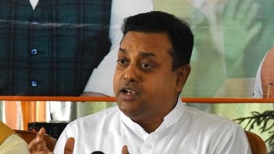 Sambit Patra. (HT PHOTO) Sambit Patra. (HT PHOTO)
