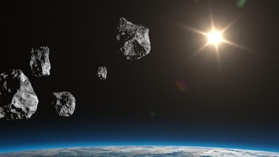 Giant impacts blast out huge volumes of material almost instantaneously. (Photo: Shutterstock)