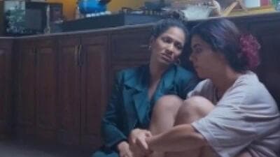 Rytasha Rathore’s character, Gia, (right) in Masaba Masaba Season 2, deals with depression, showing the various stages—from initial anger to the final acceptance. Rytasha Rathore’s character, Gia, (right) in Masaba Masaba Season 2, deals with depression, showing the various stages—from initial anger to the final acceptance.
