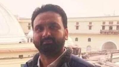 The victim, Harjinder Singh Dhindsa, 45, suffered injuries to his head and arms, and was rushed to the hospital. Police have initiated an investigation into the incident. (HT Photo)
