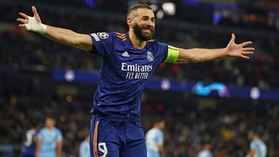 &nbsp;Real Madrid's Karim Benzema&nbsp; (AP)