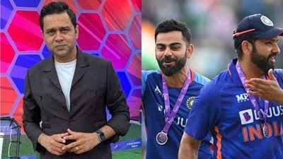 Aakash Chopra; Rohit Sharma and Virat Kohli