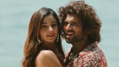 Ananya Panday and Vijay Deverakonda in their upcoming film Liger. Ananya Panday and Vijay Deverakonda in their upcoming film Liger.