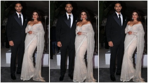 Arjun Kanungo and Carla Dennis pose for the paparazzi. (HT Photo/Varinder Chawla) Arjun Kanungo and Carla Dennis pose for the paparazzi. (HT Photo/Varinder Chawla)