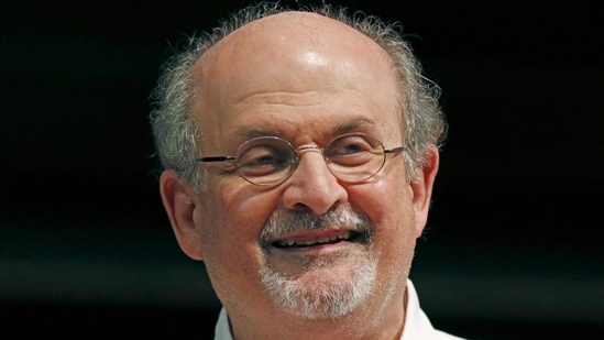 File photo of author Salman Rushdie.(AP) File photo of author Salman Rushdie.(AP)