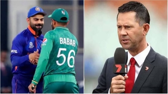 Virat Kohli and Babar Azam; Ricky Ponting(File)