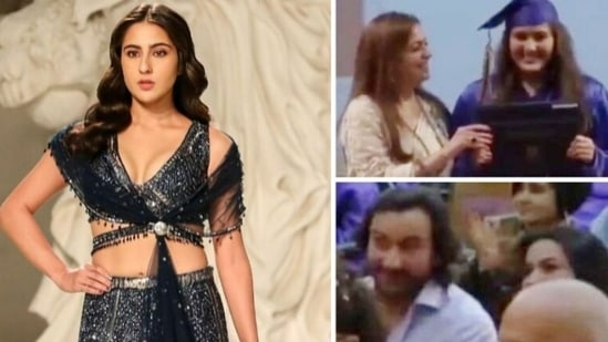 Happy birthday Sara Ali Khan: See a throwback video from her school graduation attended by Saif Ali Khan and Amrita Singh.