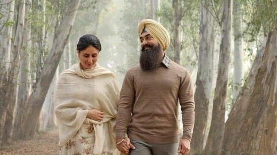 Laal Singh Chaddha box office collection day 1: Aamir Khan in a still from the film.