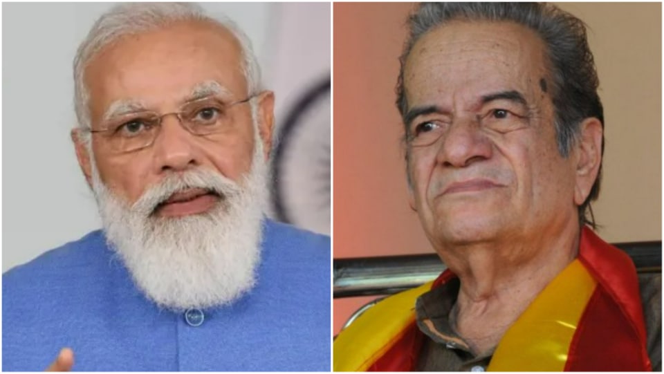 Narendra Modi paid his tribute to the late National Award-winning singer Shivamogga Subbanna. Narendra Modi paid his tribute to the late National Award-winning singer Shivamogga Subbanna.