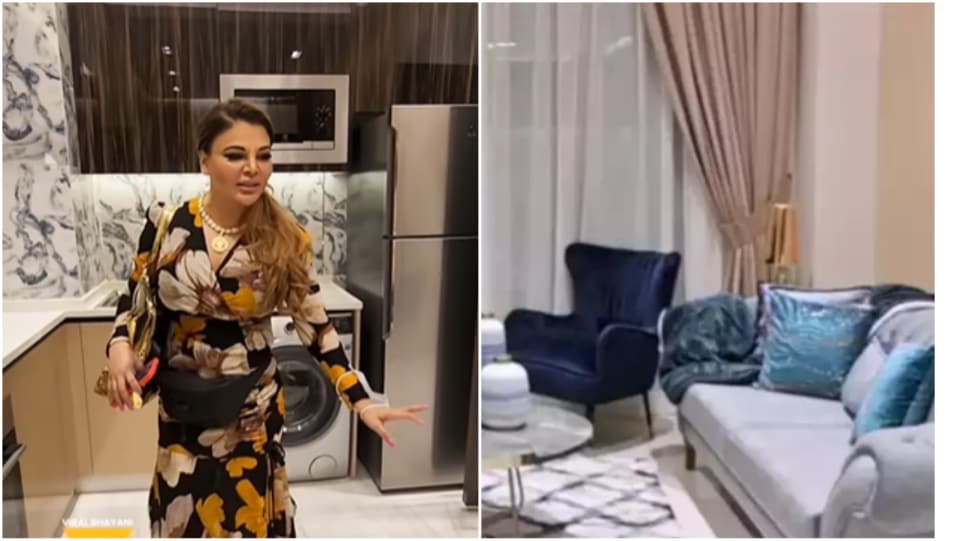Rakhi Sawant shared a house tour video on Instagram. She recently said she had become the owner of a new home in Dubai. Rakhi Sawant shared a house tour video on Instagram. She recently said she had become the owner of a new home in Dubai.