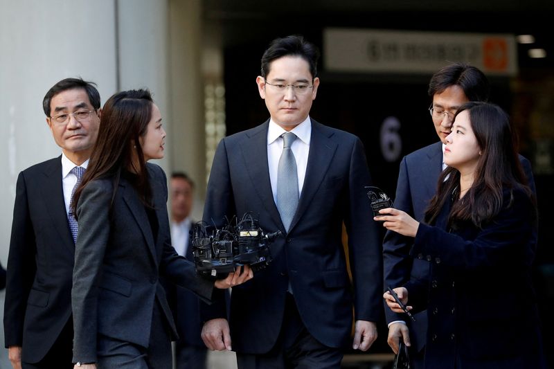 File photo of Samsung Electronics Vice Chairman, Jay Y. Lee.&nbsp; (Reuters)