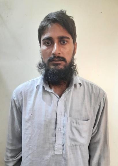 The accused, Mohammad Nadeem (25), is a resident of Saharanpur district in western Uttar Pradesh. The accused, Mohammad Nadeem (25), is a resident of Saharanpur district in western Uttar Pradesh.