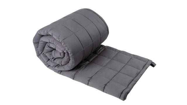 This feel-good blanket ensures you get restful and therapeutic sleep (Grey weighted blanket for anxiety and stress relief by Sleepycat) This feel-good blanket ensures you get restful and therapeutic sleep (Grey weighted blanket for anxiety and stress relief by Sleepycat)