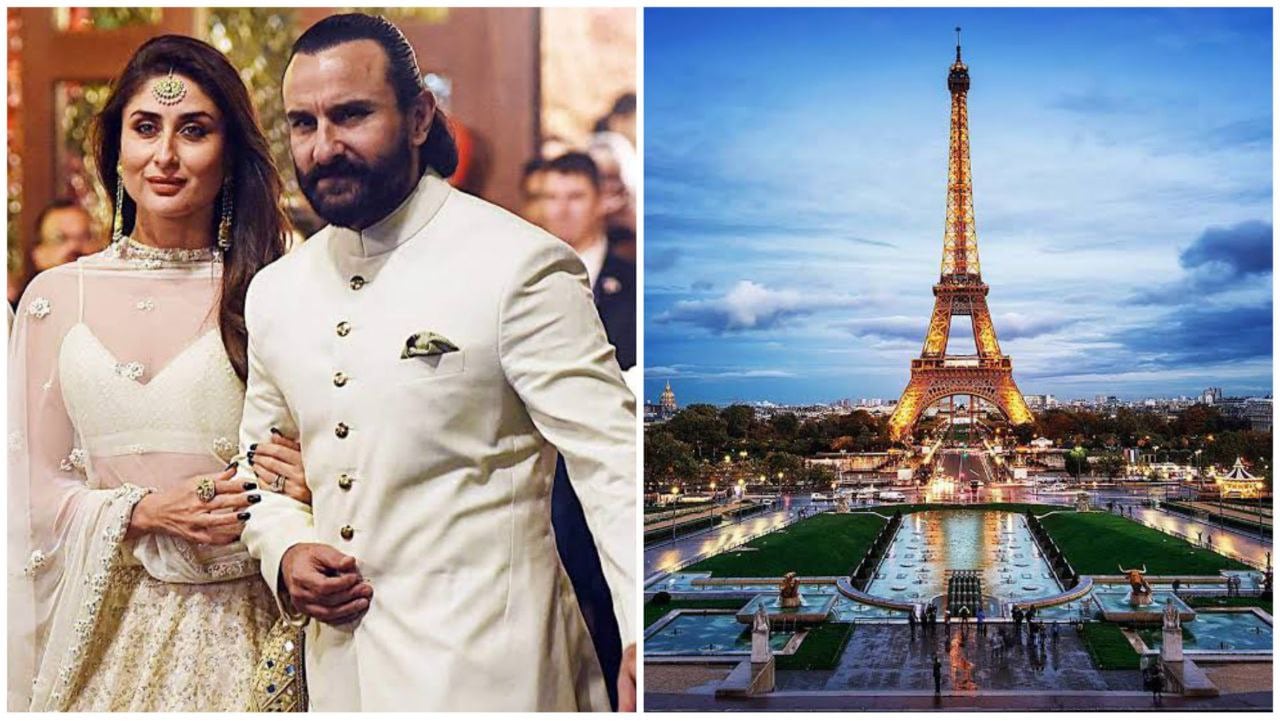 Kareena Kapoor Khan was elegantly proposed to by Saif Ali Khan in Paris.(Unsplash )