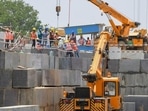 The Union government’s flagship affordable housing scheme—Pradhan Mantri Awas Yojana–Urban (PMAY-U)—marks a break from previous housing schemes by making serious efforts at mainstreaming alternate construction technologies.(PTI PHOTO) The Union government’s flagship affordable housing scheme—Pradhan Mantri Awas Yojana–Urban (PMAY-U)—marks a break from previous housing schemes by making serious efforts at mainstreaming alternate construction technologies.(PTI PHOTO)