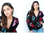 Mom-to-be Alia Bhatt has been acing maternity fashion like a true boss lady. From ethnic wears to chic fits, the Gangubai actor is nailing all her looks. Keeping comfort as her utmost priority, Alia upped her luxe fashion game in this cardigan from the luxury label Chanel.(Instagram/@stylebyami)