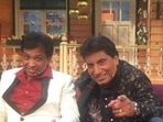 Sunil Pal with Raju Srivastava on The Kapil Sharma Show. Sunil Pal with Raju Srivastava on The Kapil Sharma Show.
