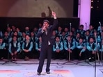 Johnny Lever during a worship concert at R.B. Clifford Memorial Convention Centre in October 2011. Johnny Lever during a worship concert at R.B. Clifford Memorial Convention Centre in October 2011.