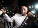 Congress leader and LoP in Rajya Sabha Mallikarjun Kharge. (ANI Photo)