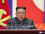 North Korean leader Kim Jong Un speaks during a "maximum emergency anti-epidemic campaign meeting" in Pyongyang, North Korea on Wednesday. North Korean leader Kim Jong Un speaks during a "maximum emergency anti-epidemic campaign meeting" in Pyongyang, North Korea on Wednesday.