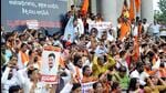 Bharatiya Janata Party (BJP) youth wing leader Praveen Nettaru was hacked to death by unidentified people on a bike in Bellare, Dakshina Kannada. (ANI) Bharatiya Janata Party (BJP) youth wing leader Praveen Nettaru was hacked to death by unidentified people on a bike in Bellare, Dakshina Kannada. (ANI)