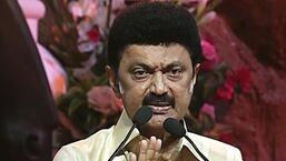 Chennai, July 28 (ANI): Tamil Nadu Chief Minister MK Stalin addresses at the Opening Ceremony of the 44th Chess Olympiad, in Chennai on Thursday. (ANI Photo) (ANI)