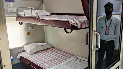 Based on the response and feedback from the passengers, these bedsheets are here to stay in the train. (HT Photo) Based on the response and feedback from the passengers, these bedsheets are here to stay in the train. (HT Photo)