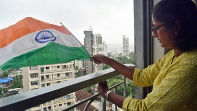 The idea behind the initiative is to invoke the feeling of patriotism in the hearts of the people and promote awareness about the tricolour. (ANI) The idea behind the initiative is to invoke the feeling of patriotism in the hearts of the people and promote awareness about the tricolour. (ANI)