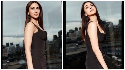 Vaani Kapoor recently attended the Indian Film Festival of Melbourne which is the largest annual celebration of Indian cinema outside of India. Several Bollywood A-listers like Taapsee Pannu, Tamannaah Bhatia, and Abhishek Bachchan, among others, graced the event with their presence. Vaani was spotted grabbing eyeballs in a black corset-inspired dress. (Instagram/@_vaanikapoor_) Vaani Kapoor recently attended the Indian Film Festival of Melbourne which is the largest annual celebration of Indian cinema outside of India. Several Bollywood A-listers like Taapsee Pannu, Tamannaah Bhatia, and Abhishek Bachchan, among others, graced the event with their presence. Vaani was spotted grabbing eyeballs in a black corset-inspired dress. (Instagram/@_vaanikapoor_)