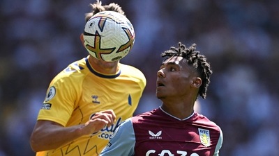 Aston Villa's Ollie Watkins in action&nbsp; (REUTERS)