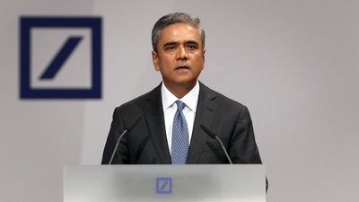 File photo of Anshu Jain. (AFP)