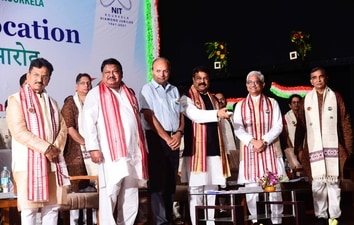 For the first time in the institute’s history, graduating students were awarded ‘Blockchain-based Digital Degrees’ making NIT Rourkela the first NIT and the second among ‘Institutes of National Importance’ to adopt this ambitious futuristic project. (Handout)