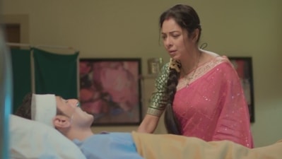 Rupali Ganguly in a still from Anupamaa.