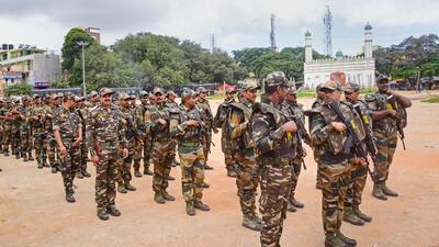 After the Karnataka government directed the assistant commissioner of Bengaluru North to hoist the national flag and celebrate Independence Day at Idgah Maidan in Chamarajpe, the city police commissioner said. (PTI) After the Karnataka government directed the assistant commissioner of Bengaluru North to hoist the national flag and celebrate Independence Day at Idgah Maidan in Chamarajpe, the city police commissioner said. (PTI)