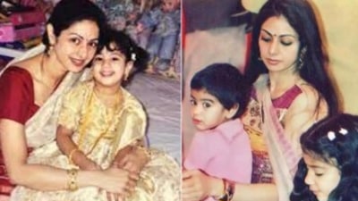 Sridevi and Boney Kapoor welcomed Janhvi Kapoor in 1997 and Khushi Kapoor in 2000. In an old interview, Sridevi had said that she never wanted Janhvi to enter Bollywood. In 2018, Janhvi made her film debut with Dhadak. Her younger sister Khushi Kapoor will also be making her film debut soon with Zoya Akhtar's The Archies. 