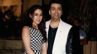 Sara Ali Khan and Karan Johar will soon be collaborating for two films. Sara Ali Khan and Karan Johar will soon be collaborating for two films.