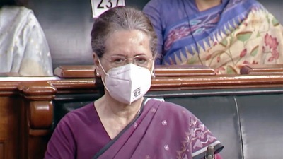 Congress interim president Sonia Gandhi. (ANI) Congress interim president Sonia Gandhi. (ANI)