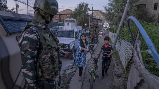 The grenade attack in Old City Eidgah in Srinagar came two days after four soldiers, including a junior commissioner officer, were killed and two injured after terrorists attempted to storm an army camp in Rajouri district. (AP)