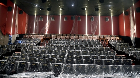 A view of the first-ever Multiplex Cinema Hall, in Srinagar. (ANI Photo)(Imran Nissar) A view of the first-ever Multiplex Cinema Hall, in Srinagar. (ANI Photo)(Imran Nissar)