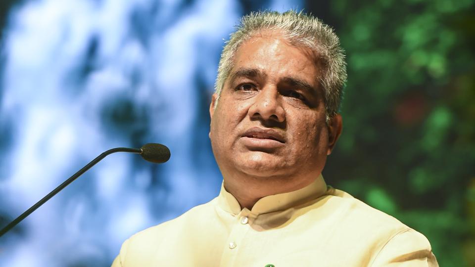 Addressing the opening ceremony, Bhupender Yadav said that the current pace and scale of climate finance from developed countries is not matching the global aspiration to combat the climate crisis.&nbsp; (PTI)