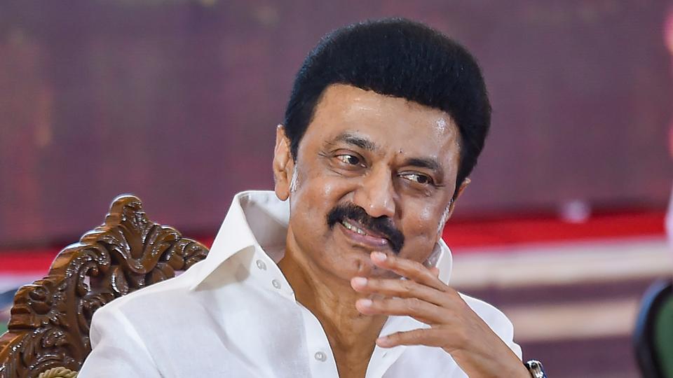 Tamil Nadu chief minister and DMK president MK Stalin. (PTI) (HT_PRINT) Tamil Nadu chief minister and DMK president MK Stalin. (PTI) (HT_PRINT)