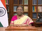 Image grab from the video posted by Rashtrapati Bhavan on Twitter.&nbsp;