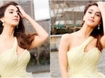 Vaani Kapoor takes over Indian Film Festival of Melbourne with her goddess avatar in a yellow thigh-slit gown (Instagram) Vaani Kapoor takes over Indian Film Festival of Melbourne with her goddess avatar in a yellow thigh-slit gown (Instagram)