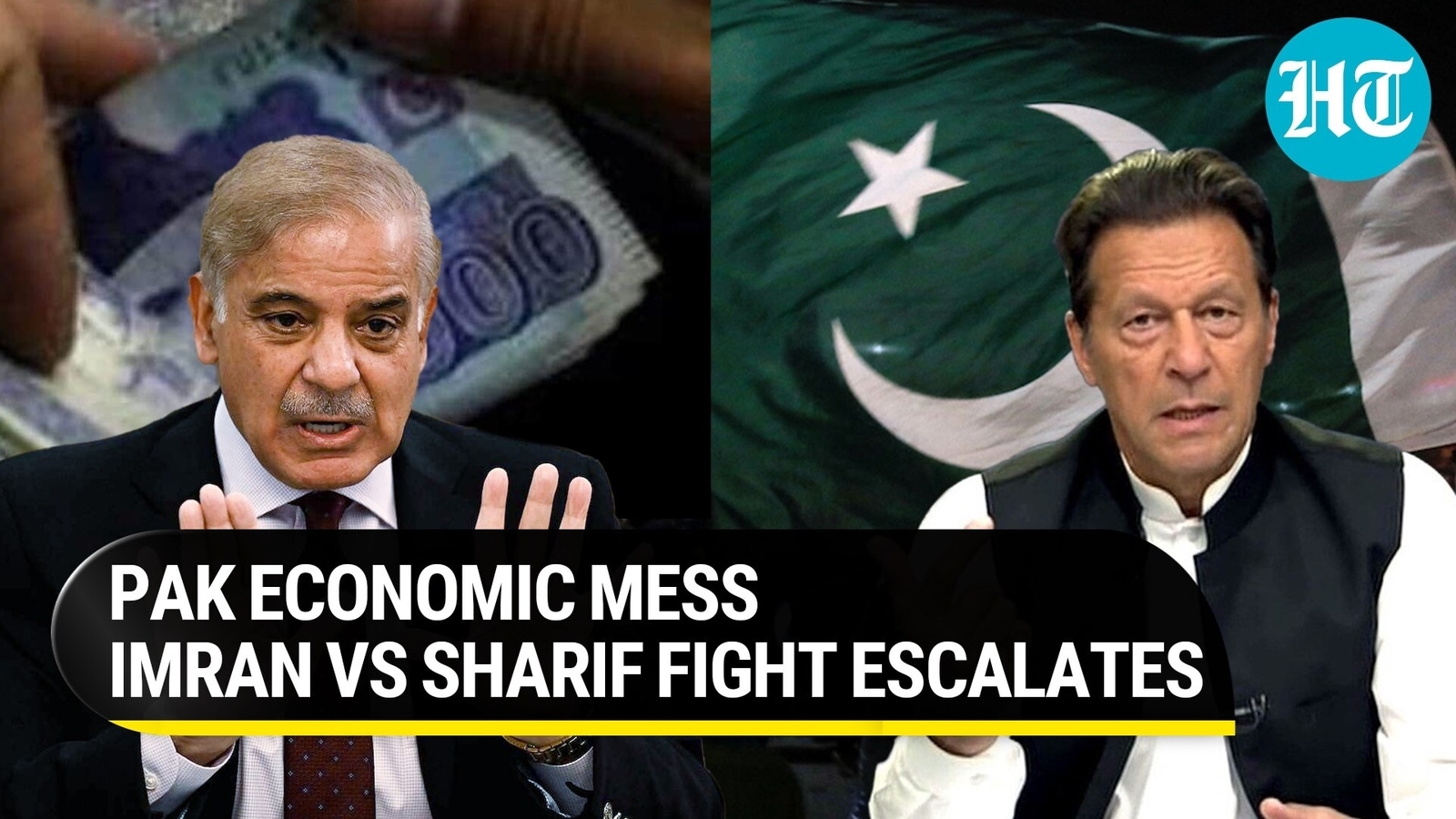 'Imran Khan created a mess': Pak PM Sharif as economic collapse threat ...